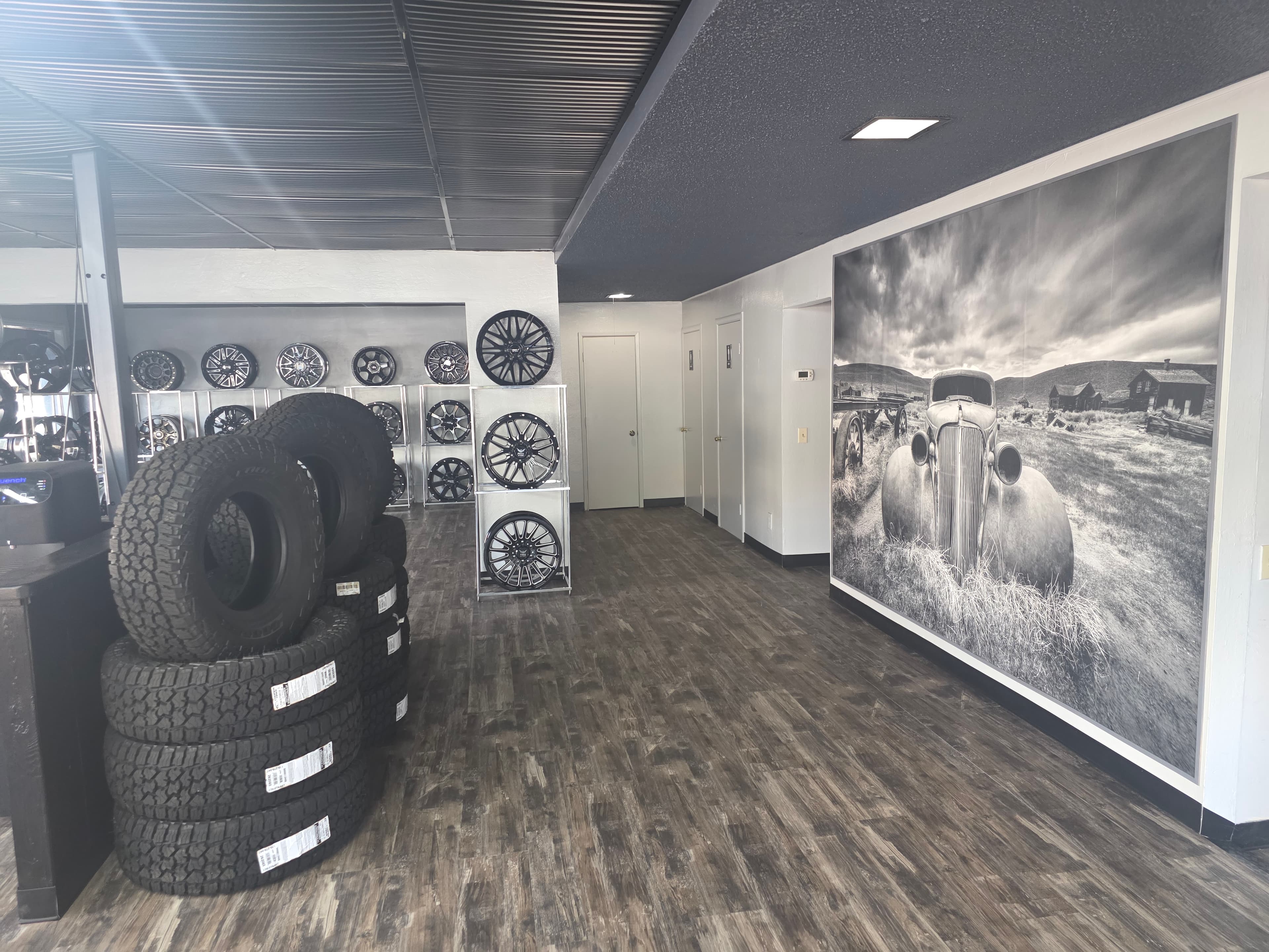 Tires+ shop exterior